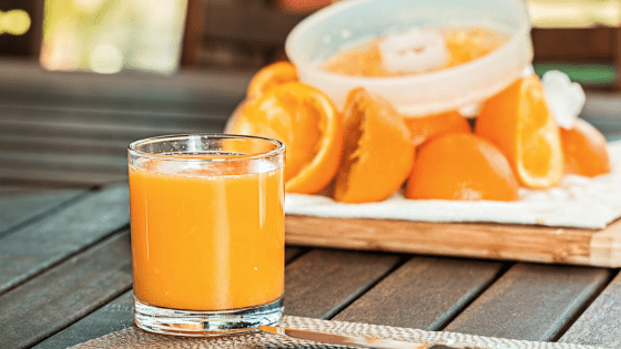 How to make orange juice in a blender