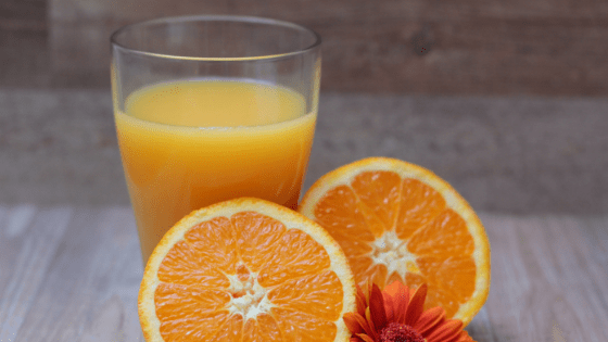 How to make orange juice with a blender