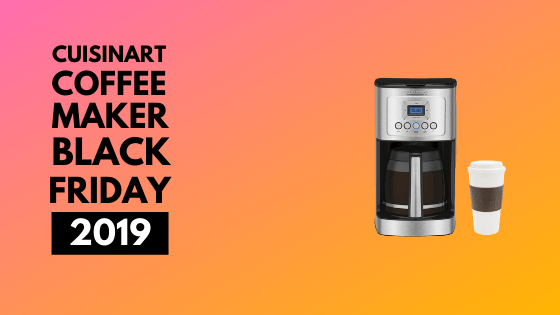 Cuisinart coffee maker black friday 2019