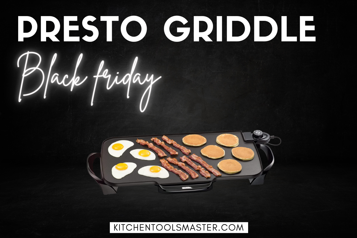 Presto electric griddle black friday
