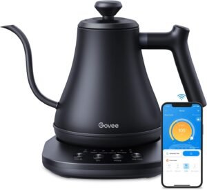 Smart kitchen appliances connected to app-Govee Smart Electric Kettle with Temperature Control