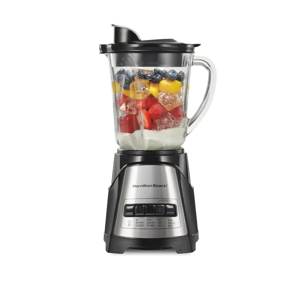 Hamilton Beach Power Elite Wave Action Blender (58148A)- Kitchen Appliances Under 100 Dollar
