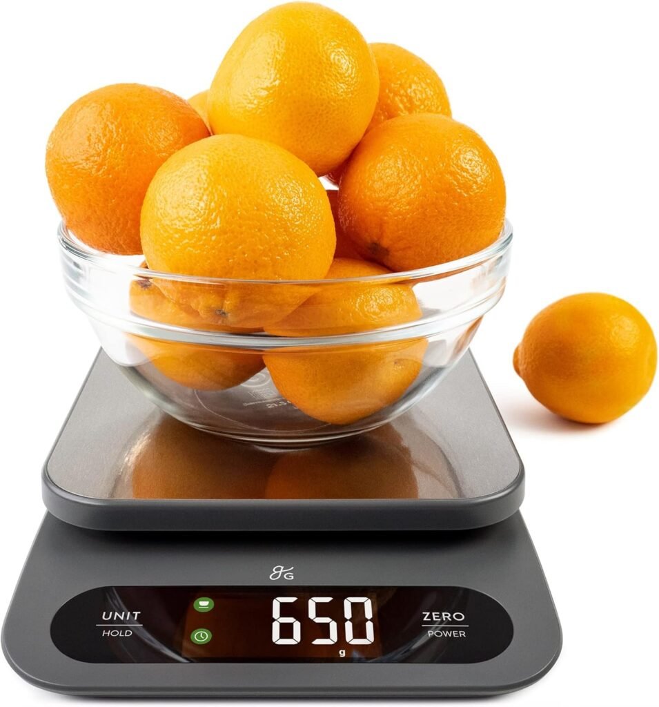 Greater Goods Digital Food Scale – 10kg / 22lb Capacity