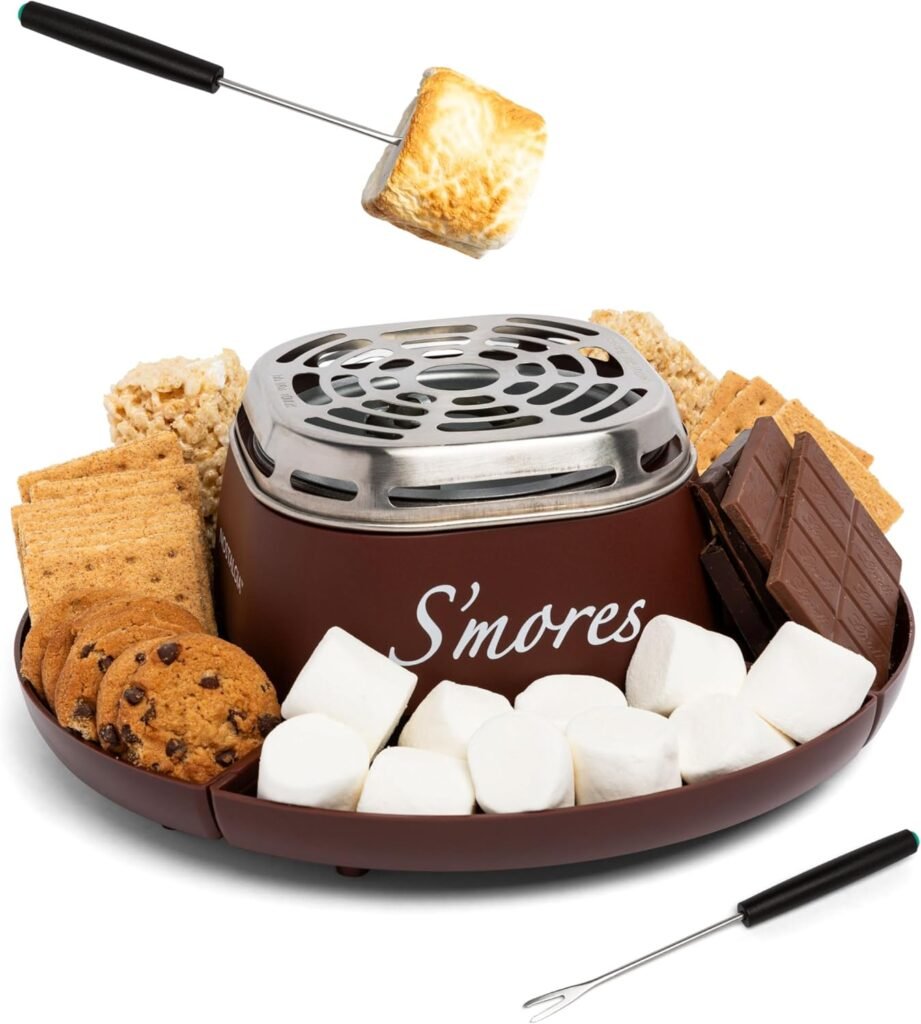 Nostalgia Tabletop Indoor Electric S’mores Maker. Kitchen appliances under $100