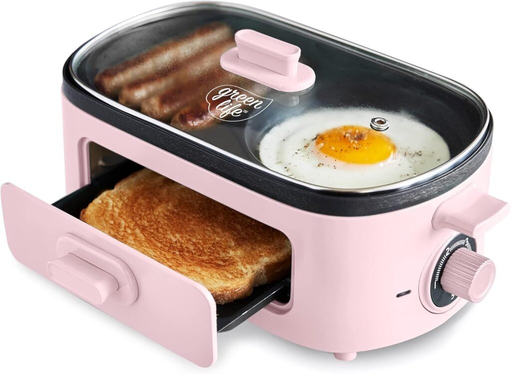 GreenLife 3-in-1 Breakfast Maker Station- Best Kitchen appliances under $100