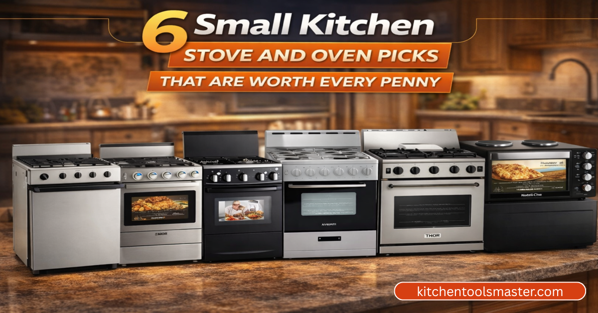 6 small kitchen stove and oven picks that are worth every penny
