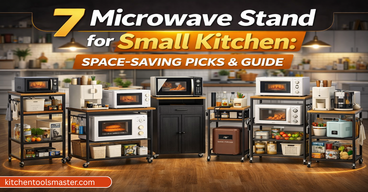 Microwave stand for small kitchen