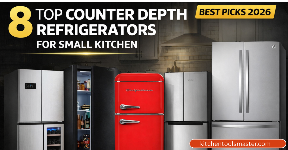 8 top counter depth refrigerators for small kitchen