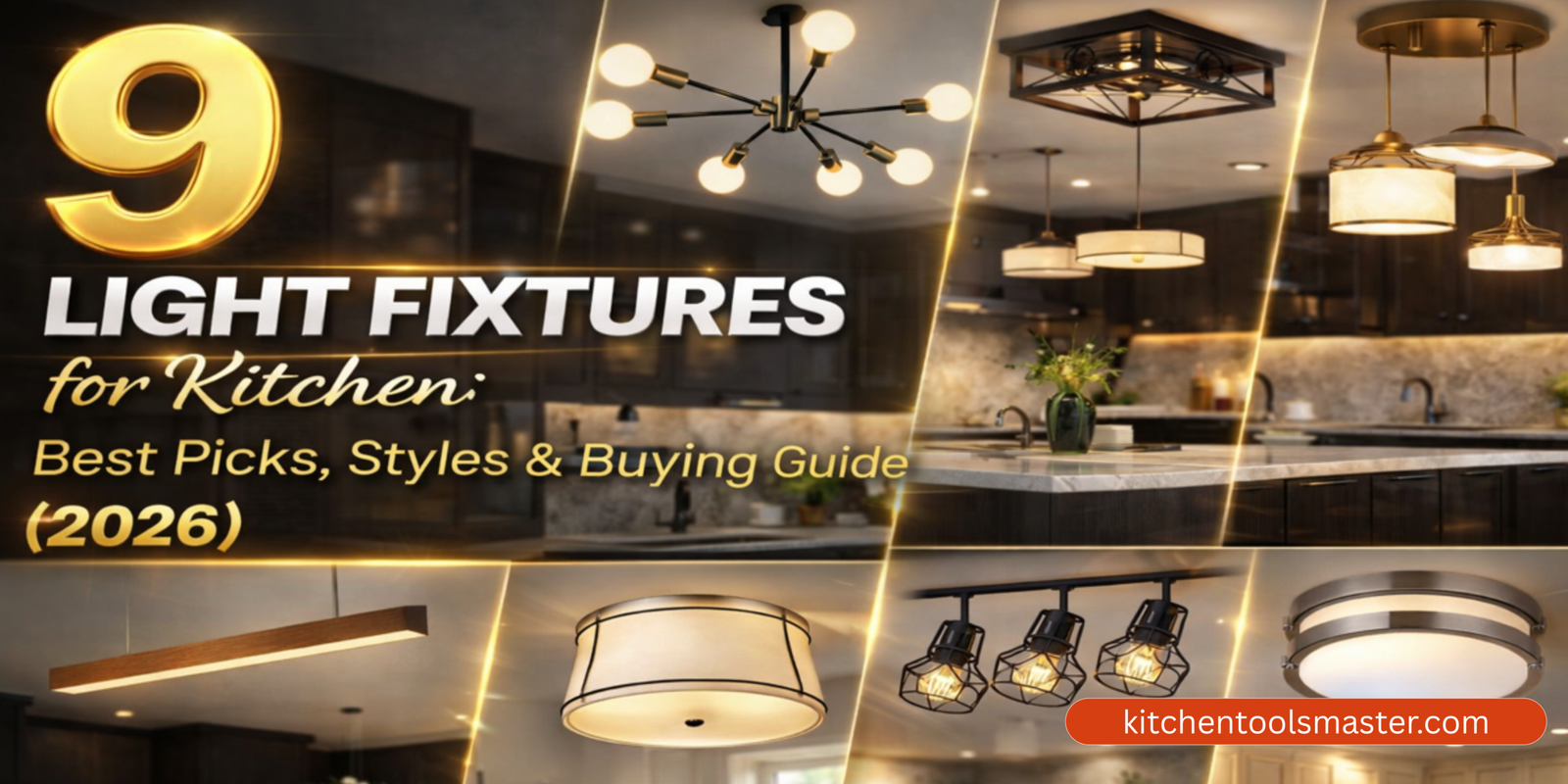 9 light fixtures for kitchen best picks, styles and buying guide