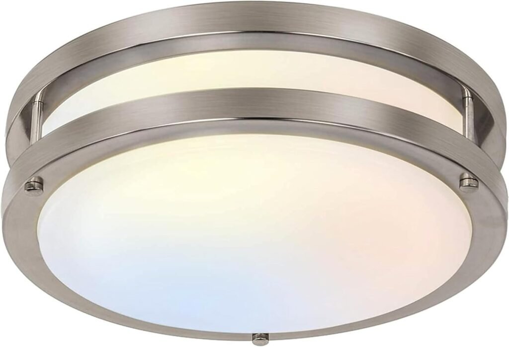 Hykolity 13" Flush Mount LED Ceiling Light Fixture. LIGHT FIXTURES FOR KITCHEN