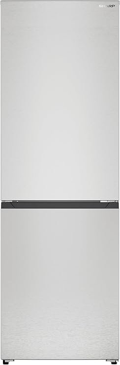 Sharp 11.5 Cu.Ft Counter Depth Refrigerator with Bottom Freezer for Small Kitchen Efficiency