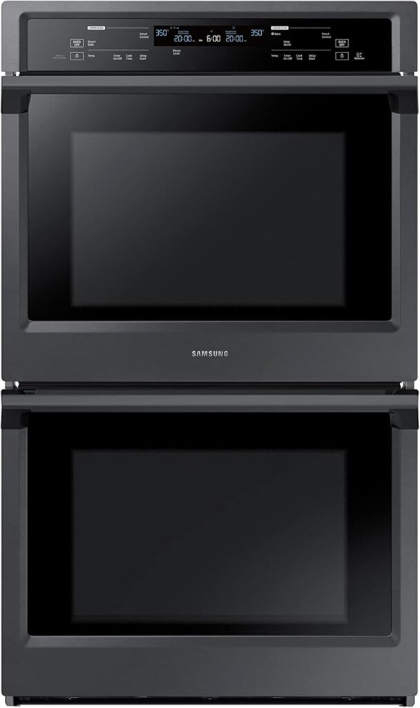 Samsung 30-Inch Smart Double Wall Oven NV51K7770DG/AA for Advanced Kitchen Appliance Packages with Double Oven