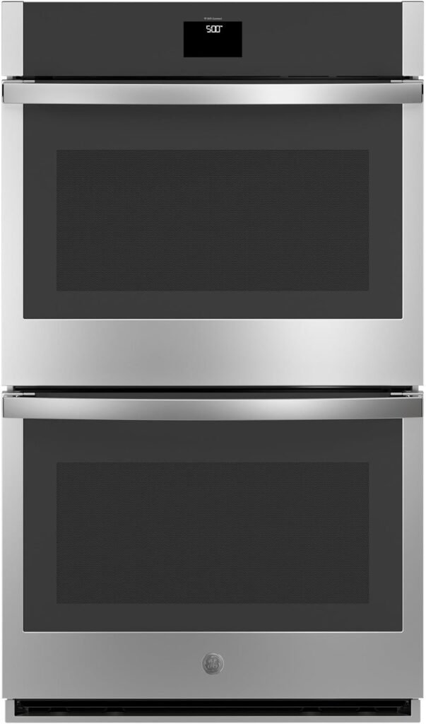 GE 30-Inch Electric Double Wall Oven JTD5000SNSS for Kitchen Ranges with Double Ovens