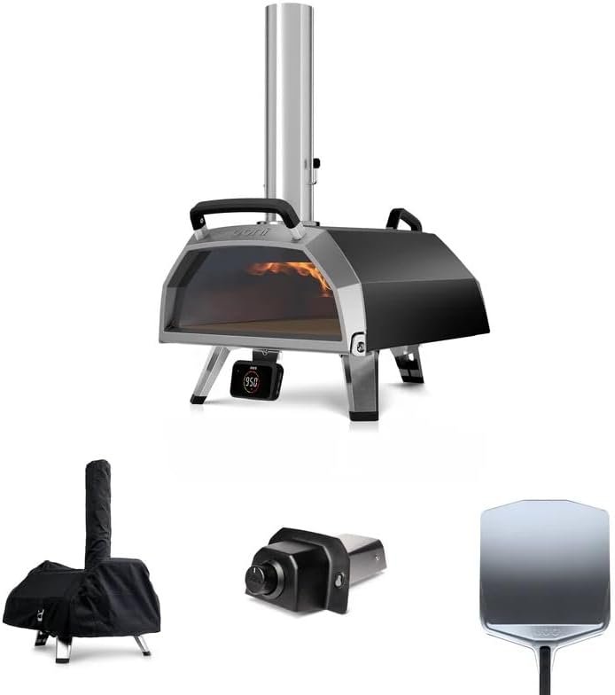 Ooni Karu 2 Pro Essentials Bundle (Pizza Oven for Outdoor Kitchen)