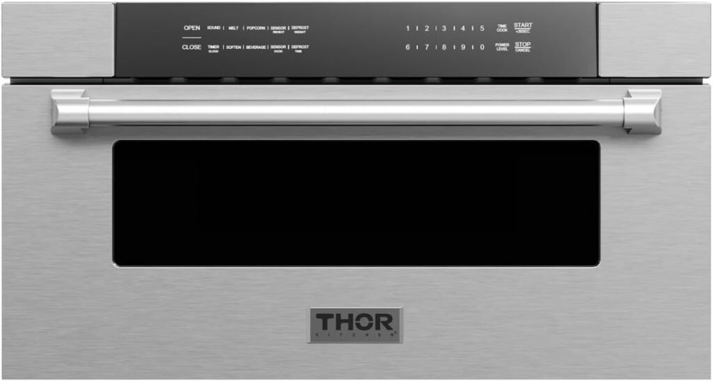 Thor Kitchen 30-Inch Built-In Microwave Drawer TMD3002 for Seamless Kitchen Integration
