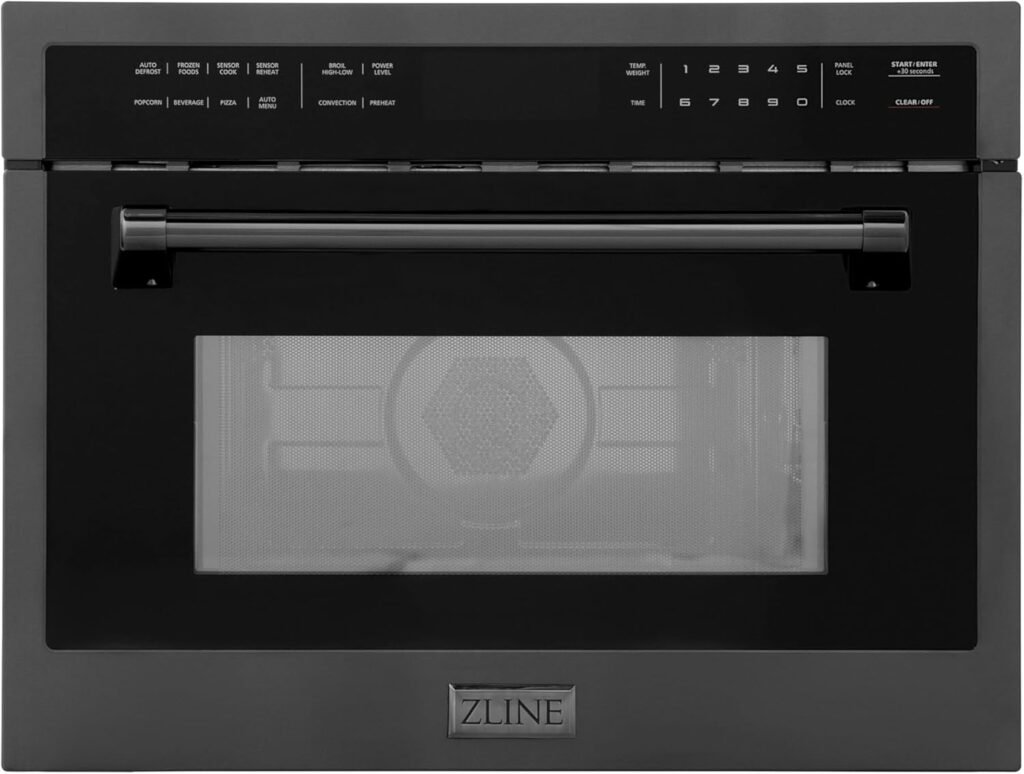 ZLINE 24-Inch Built-In Convection Microwave Oven for Modern Multi-Function Kitchens