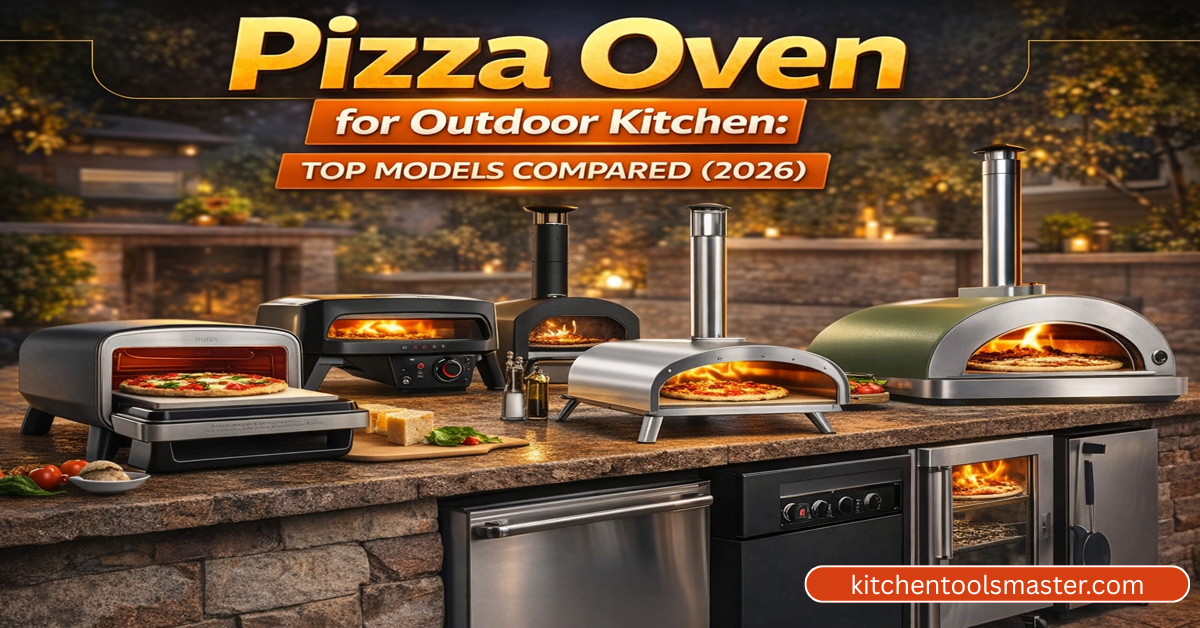 pizza oven for outdoor kitchen