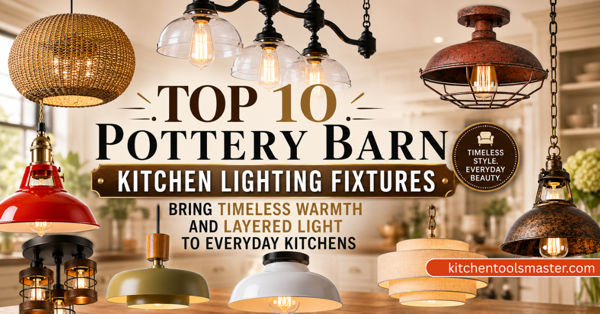 Pottery Barn kitchen lighting fixtures