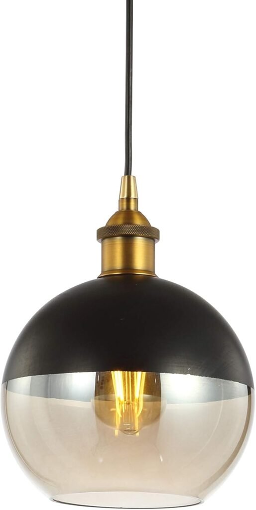 JONATHAN Y Contemporary Globe Pendant Lighting for Kitchen
