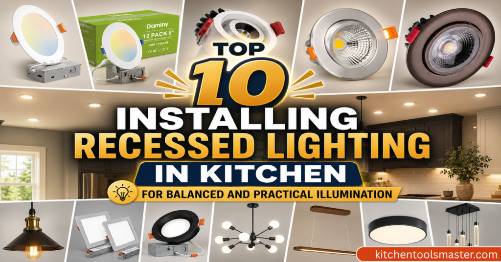 Top 10 Installing Recessed Lighting in Kitchen for Balanced and ...