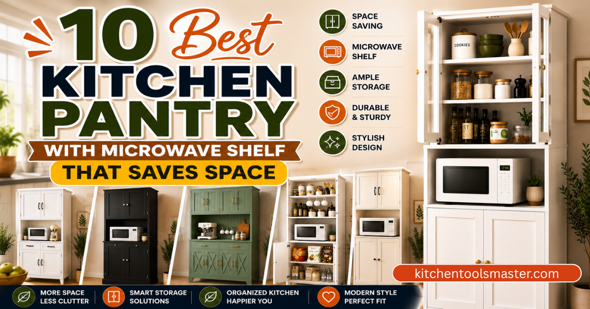 10 best kitchen pantry with microwave shelf