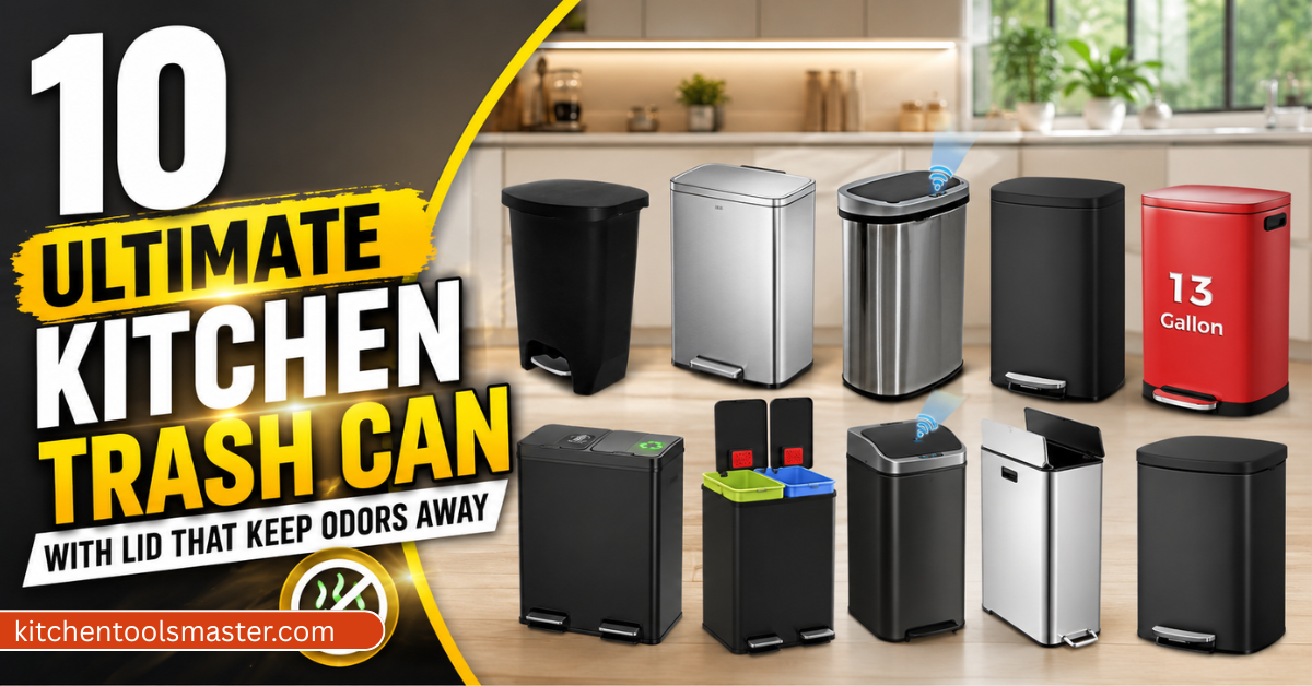 10 ultimate kitchen trash can with lid