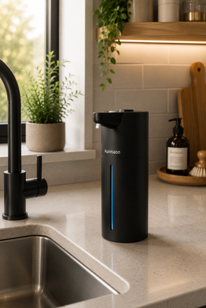 Soap Dispenser for the Kitchen Sink – Touchless Automatic Liquid Soap Dispenser