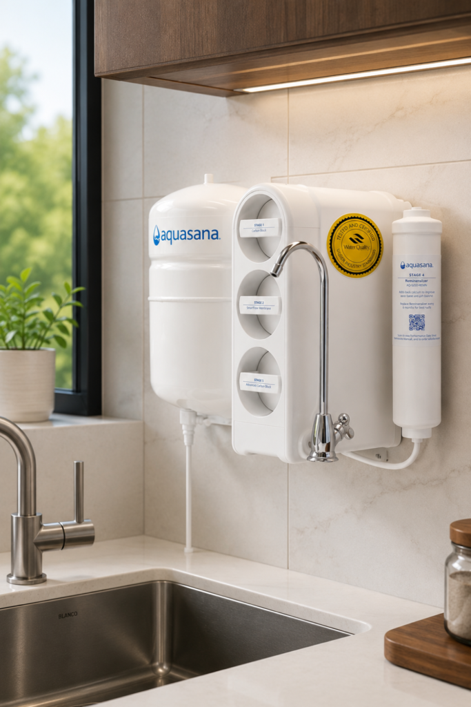 Water Filter for Kitchen Sink – Advanced Under Sink Reverse Osmosis System