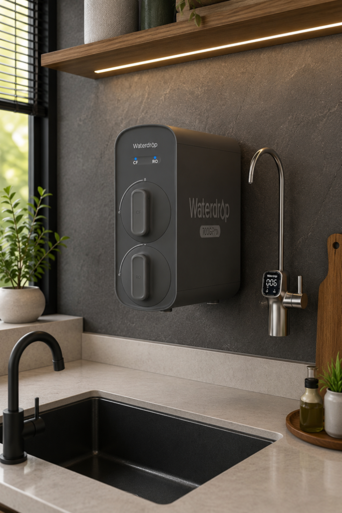 Water Filter for Kitchen Sink – 7-Stage Tankless Reverse Osmosis System